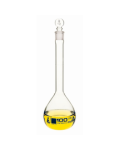 Flasks Volumetric with Glass Stopper Class - A, 100 ml