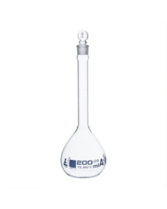 Flasks Volumetric with Glass Stopper Class - A, 200 ml