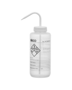 Ethanol PP Wash Bottle 1000ml, Wide Mouth, 2 Color - Each