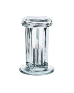 Coplin Staining Jar, Fits up to five 76x25mm slides, 4.25" Tall - Eisco labs