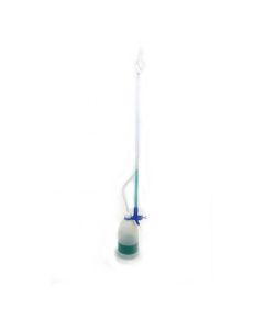 Eisco Automatic, Self-Zeroing, Self-Supporting, Closed System, Borosilicate 50ml Burette with Reservoir, Tube, and Base