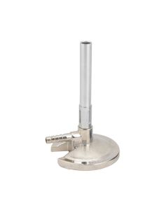 Bunsen Burner, Natural Gas - No Flame Stabilizer - Suitable for use with Natural Gas - Eisco Labs