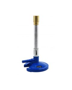 Bunsen Burner, LPG - Flame Stabilizer - Die Casted Zinc Alloy Base - Suitable for use with LPG / Butane Gas - Eisco Labs