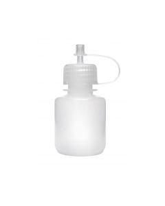 Dropping Bottle, 30ml - LDPE Plastic - Includes Screw Cap with Built-In Dropping Nozzle & Cover - Eisco Labs