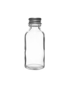 McCartney Bottle, 1oz - Narrow Mouth, Aluminum Screw Cap with Foam Liner - Eisco Labs