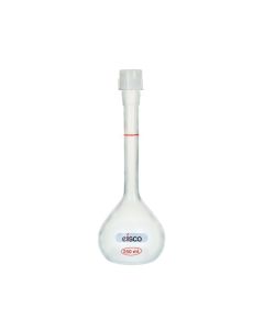 Volumetric Flask, 100ml - Polypropylene, with Screw Cap - Autoclavable - Eisco Labs