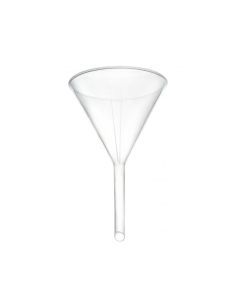 Filter Funnel, 5.7" - Polyethylene Plastic - Resistant to Acids & Alkalis - Great for Laboratory, Classroom or Home Use - Eisco Labs