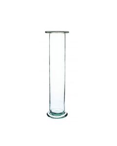 Gas Jar, 400ml - 7.9" x 2.24" - Soda Glass, Cylindrical - Eisco Labs