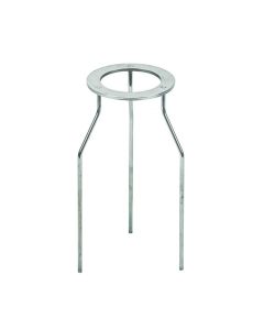 Circular Laboratory Tripod Stand, 12 inches tall, Plated Mild Steel - Eisco Labs