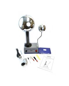 400,000 Volt Van De Graaff Kit - With 10 Electrostatic Attachments - Eisco Labs