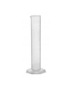 Polypropylene Graduated Cylinder, Octagonal Base, 500ml - Pack of 4