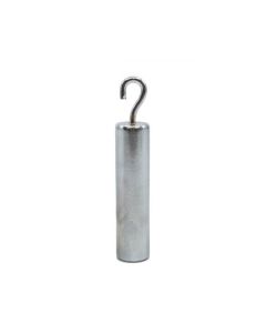 Specific Gravity Cylinder with Hook, Steel - 2" x 0.5" - For Density Investigation, Specific Gravity & Specific Heat Experiments - Eisco Labs