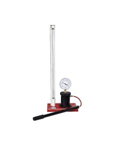 Premium Boyle's Law Apparatus - Includes Pressure Gauge, Column, Reservoir, Hand Pump, Instructions - Demonstrate the Relationship Between Pressure and Volume of Gas at Constant Temperatures - Eisco Labs