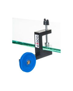 Eisco Labs Pulley Bench Clamp Fitting, Nylon Ball Bearing