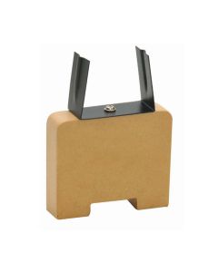 Lens Holder for 50mm Diameter Lens, Free Standing Wooden Base- Eisco Labs