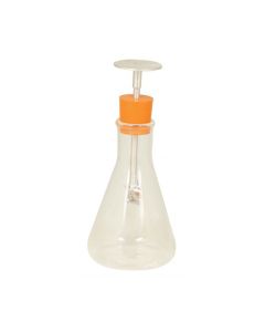 Aluminum Leaf Flask Electroscope - Eisco Labs