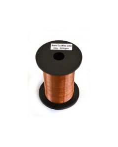 Copper Wire, Bare, 1500ft Reel, 32 SWG (33/34 AWG) - 0.0108" (0.27 mm) Dia.