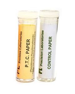 EISCO Phenylthiourea (PTC) Paper Strips - Genetic Taste Testing (Vial of 100)