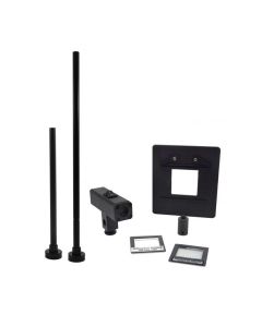 Diffraction Grating Kit - Experiment Components Only - Useful in Studying Wavelengths -Laser, Slide Holder, 2 Diffraction Gratings, 2 Posts - (Base Not Included) - Visual Scientifics by Eisco