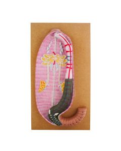 Eisco Labs Premium Earthworm Dissection Model; Very Large Size - Earthworm 19" long and 7" wide