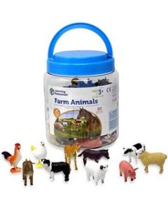 Farm Animal Counters - Set of 60