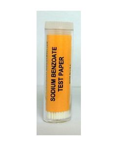 Eisco Labs Sodium Benzoate Paper Strips - Genetic Taste Testing (Vial of 100)