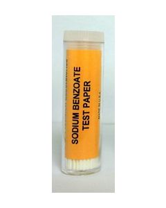 Eisco Labs Sodium Benzoate Paper Strips - Genetic Taste Testing (Vial of 100)