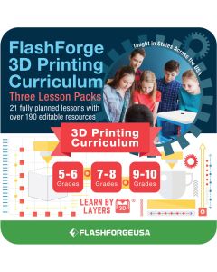 FlashForge 3D Printing Curriculum (Per License)