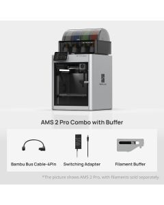 Bambu Lab X1 Carbon + AMS Pro 2 Combo Bundle with Filament Buffer (For Single AMS)