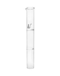 Nessler Cylinder, 50ml - Class A - Borosilicate Glass - Blue, Ceramic Graduations - for Colorimetric Analysis - Eisco Labs