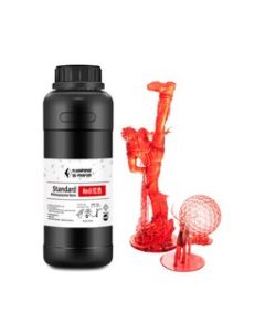 FlashForge LCD 3D Printer Standard Resin 500ml - Red