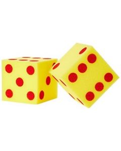 Giant Soft Foam Dot Cubes, Set of 2 