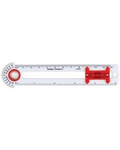 BULLSEYE SAFE-T COMPASS, WHITE