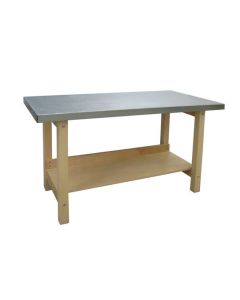 Hann GS-24 Glue and Stain Bench With Storage Shelf 24 x 60