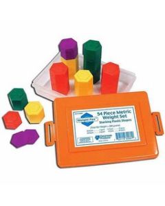 Hexagram® Metric Weight Set, 54 Pieces