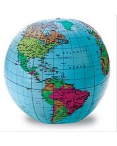 Inflatable World Globe