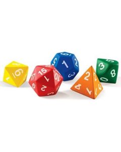 Jumbo Foam Polyhedral Dice
