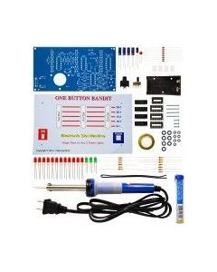 Elenco Elenco One Button Bandit Soldering Kit with Iron and Solder