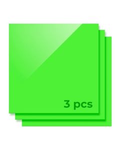 3mm Green Acrylic Sheet（Opaque,Glossy)-Xtool