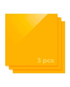 3mm Yellow Acrylic Sheet（Opaque,Glossy)-Xtool