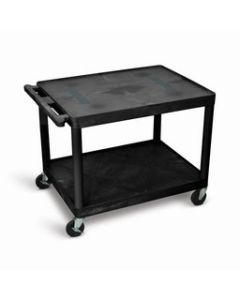 27"H AV Cart - Two Shelves