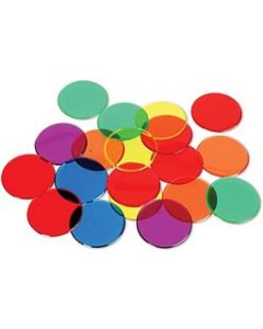 Transparent Counters, Set of 250