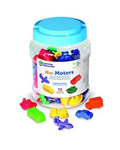 Mini Motors® Counters, Set of 72