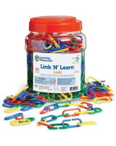Link 'N' Learn® Links: 4 colors, Set of 500