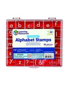 Lowercase Alphabet & Punctuation Stamps 