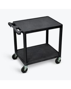 26"H AV Cart - Two Shelves