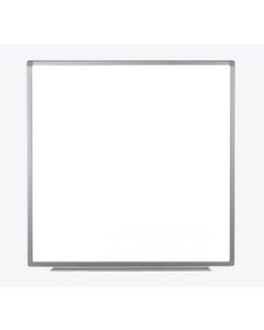 48"W x 48"H Wall-Mounted Magnetic Whiteboard