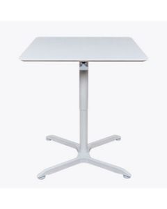32" PNEUMATIC HEIGHT ADJUSTABLE SQUARE CAFÉ TABLE