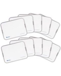 Magnetic Double-Sided Dry-Erase Boards, Set of 10