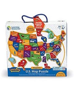 Magnetic U.S. Map Puzzle
